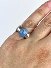 Vintage Sterling Ring with Interchangeable Stones