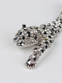 Vintage Leopard Shoulder Brooch