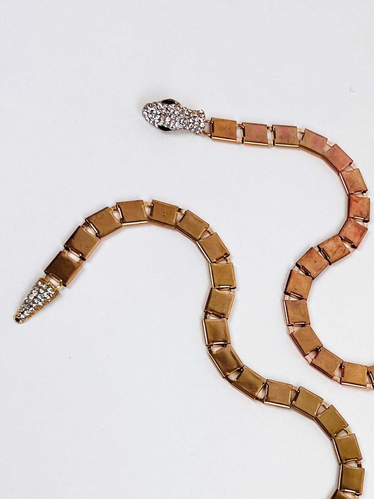 Vintage 1960s Snake Belt
