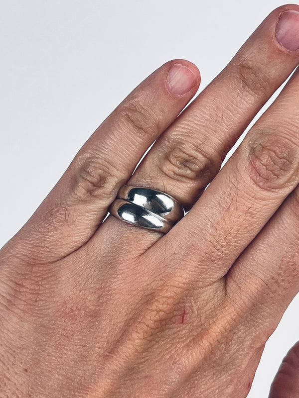 Vintage Modernist Sterling Ring