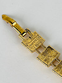 Vintage Gold Tone Napier Bracelet