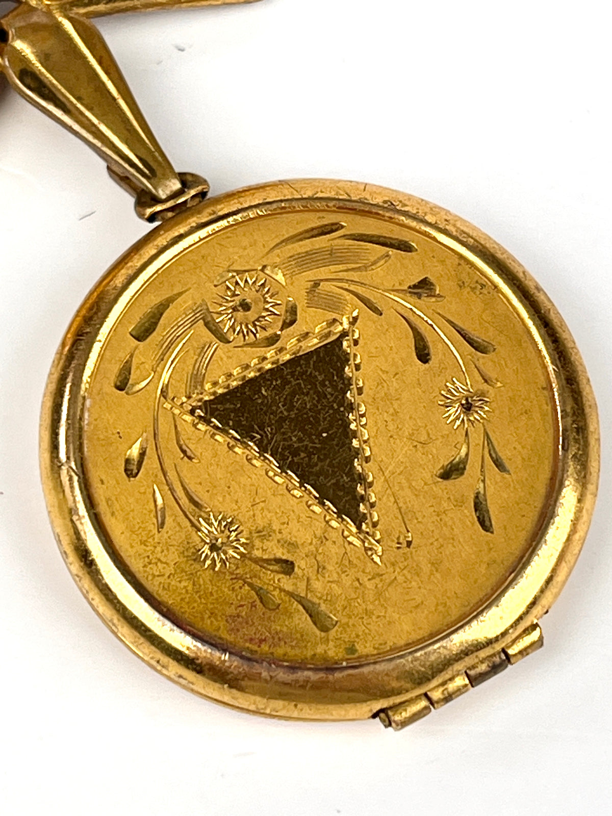 Vintage 1940s Locket Brooch