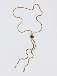 Vintage Adjustable Gold-Plated Necklace