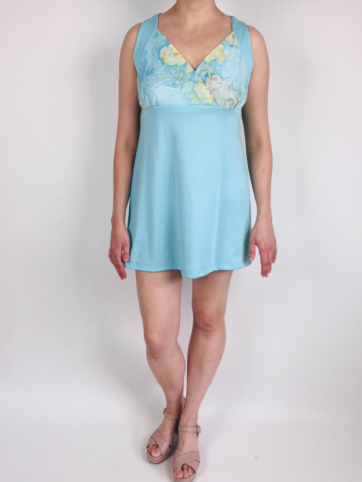 Vintage 1960s Floral Mini Dress – Dovetail