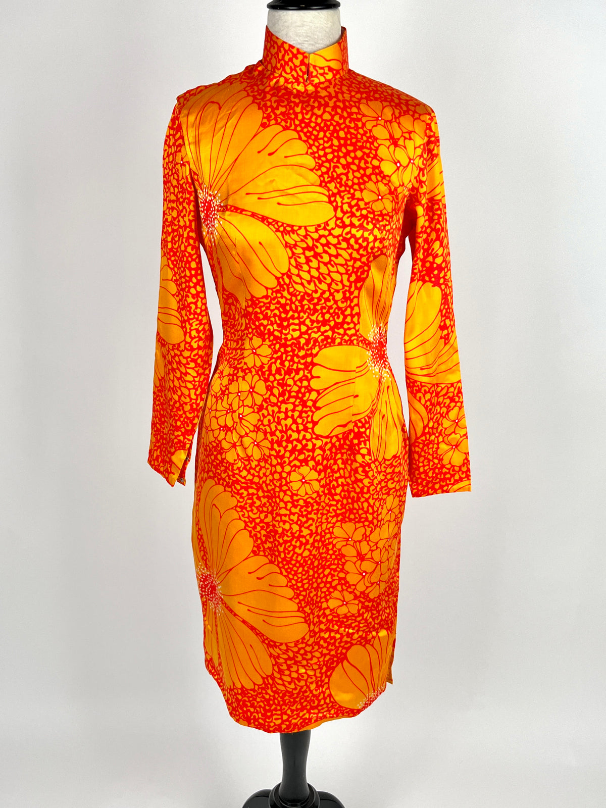 Vintage 1960s Floral Dress
