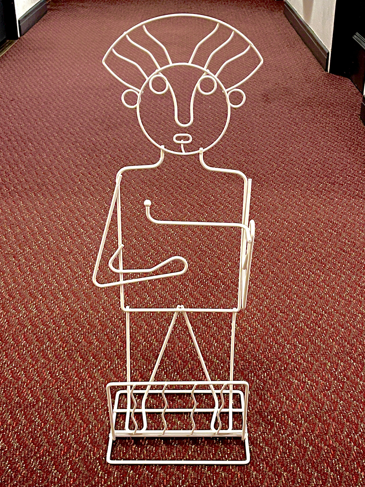 Vintage John Risley Functional Wire Sculpture