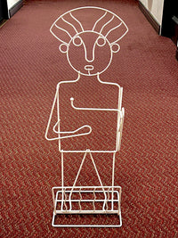Vintage John Risley Functional Wire Sculpture