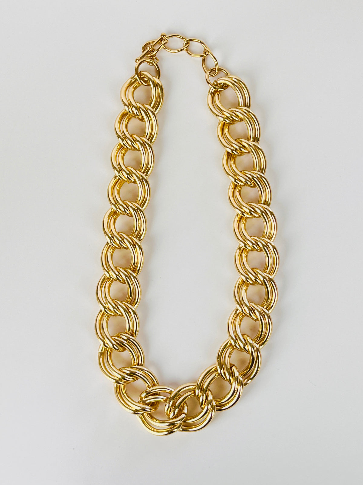 Vintage Gold Tone Collar Necklace