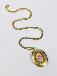 Vintage Floral Locket