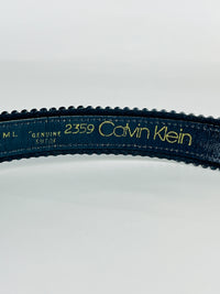 Vintage Calvin Klein Suede Belt