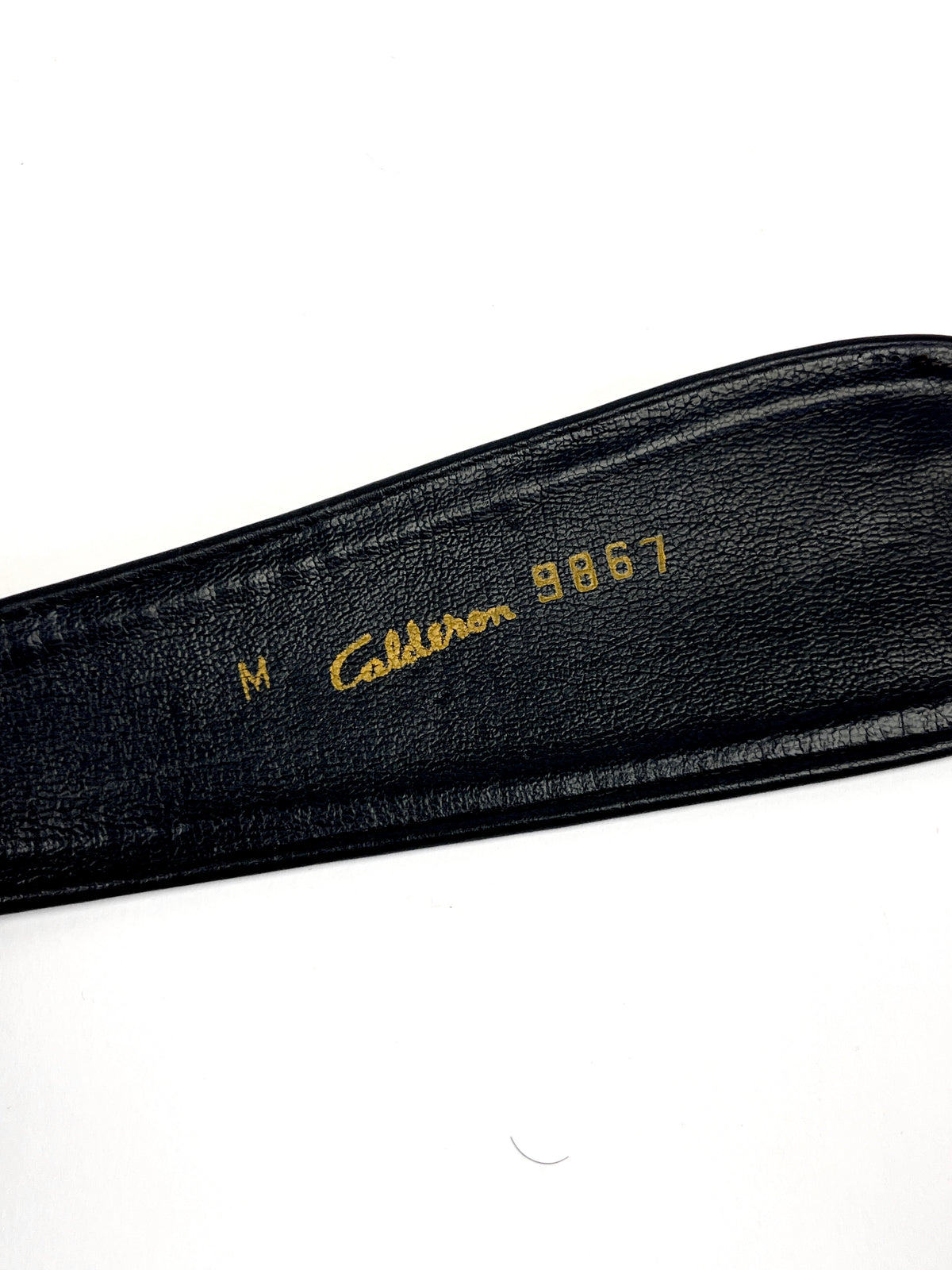 Vintage Leather Calderon Belt
