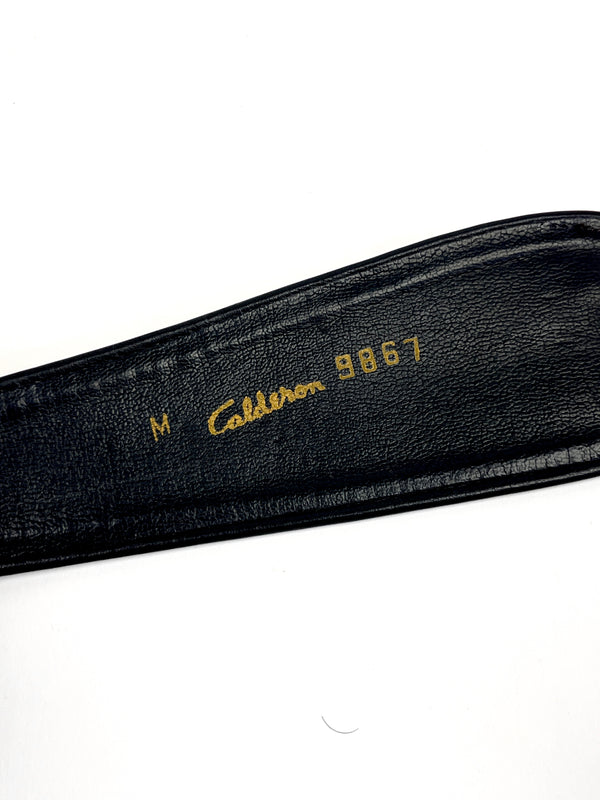 Vintage Leather Calderon Belt