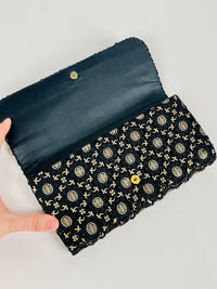 Vintage 1960s Beaded Clutch by Walborg
