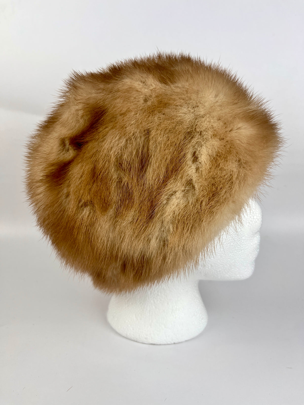 Vintage 60s Mink Fur Hat