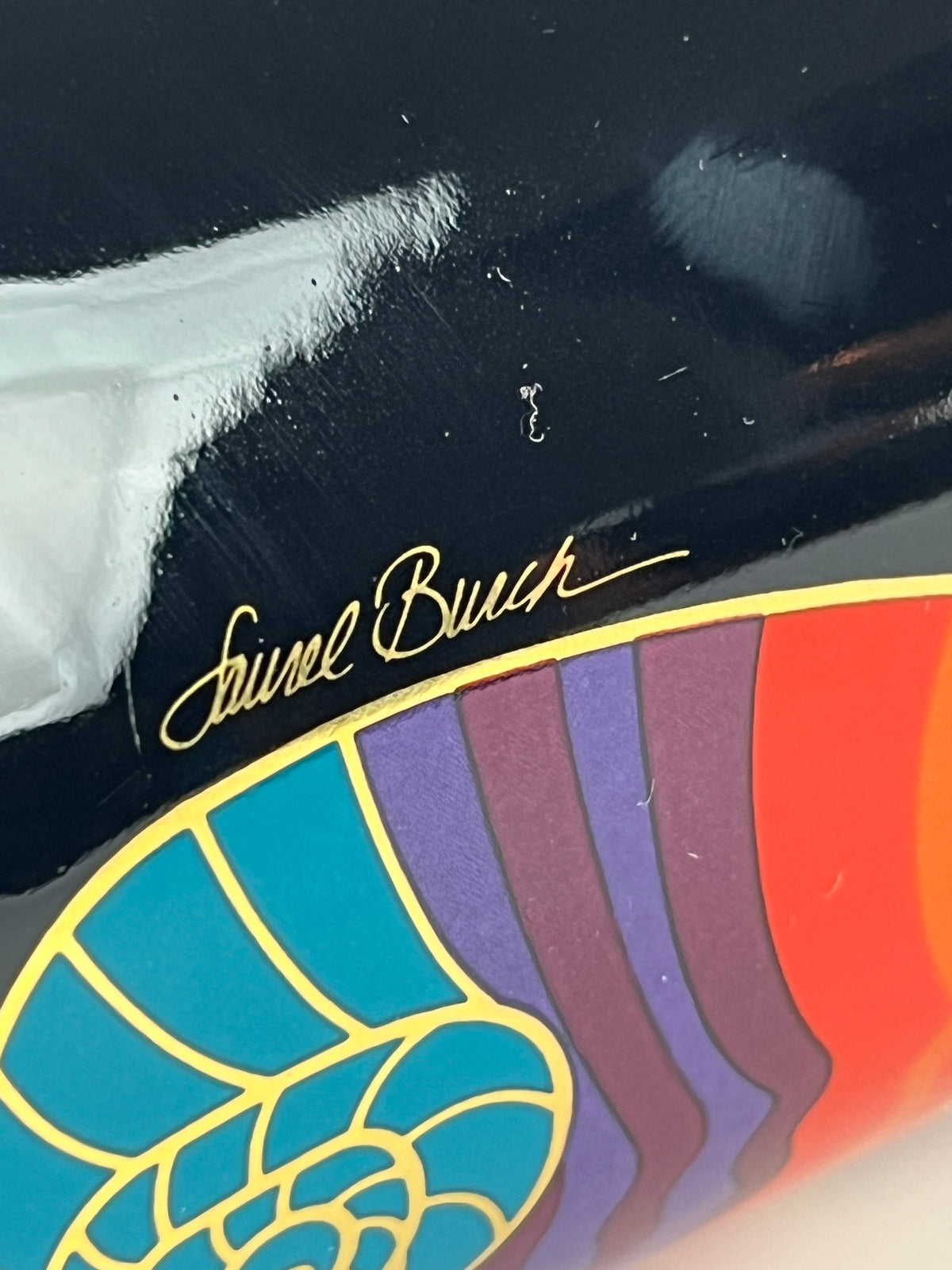 Vintage 80s Rainbow Cats Mug