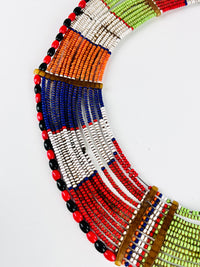 1970s Vintage Maasai Collar Necklace