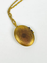 Vintage Antique Brass Locket