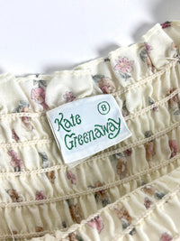Vintage 1980s Floral Girls Dress