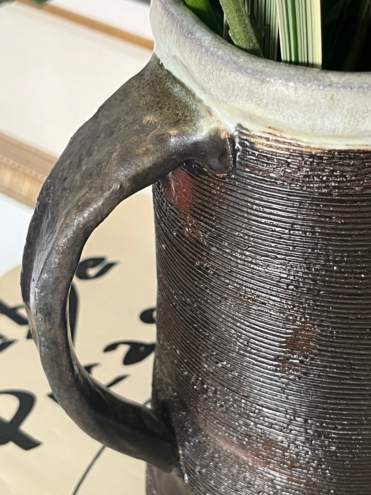 Vintage Studio Pottery Stoneware Vase