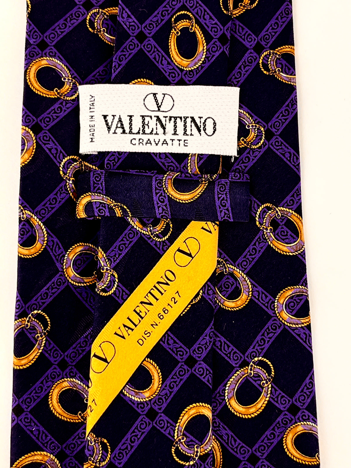 Valentino Vintage 90s Silk Tie