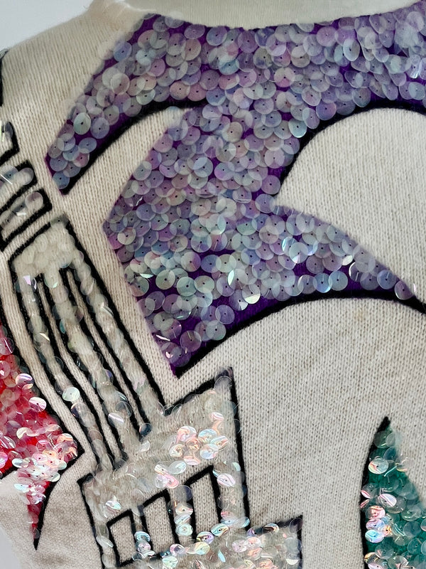 Vintage Angora & Wool Sweater Dress