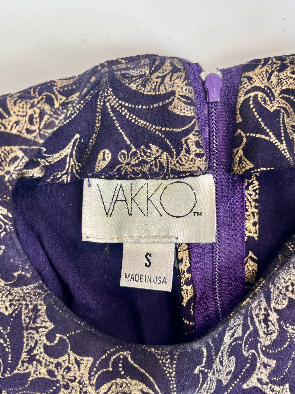 Vintage Suede Shirt by Vakko
