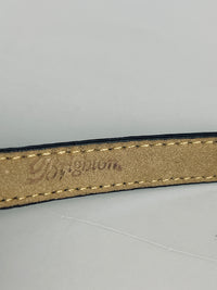 Vintage Leather Heart Belt