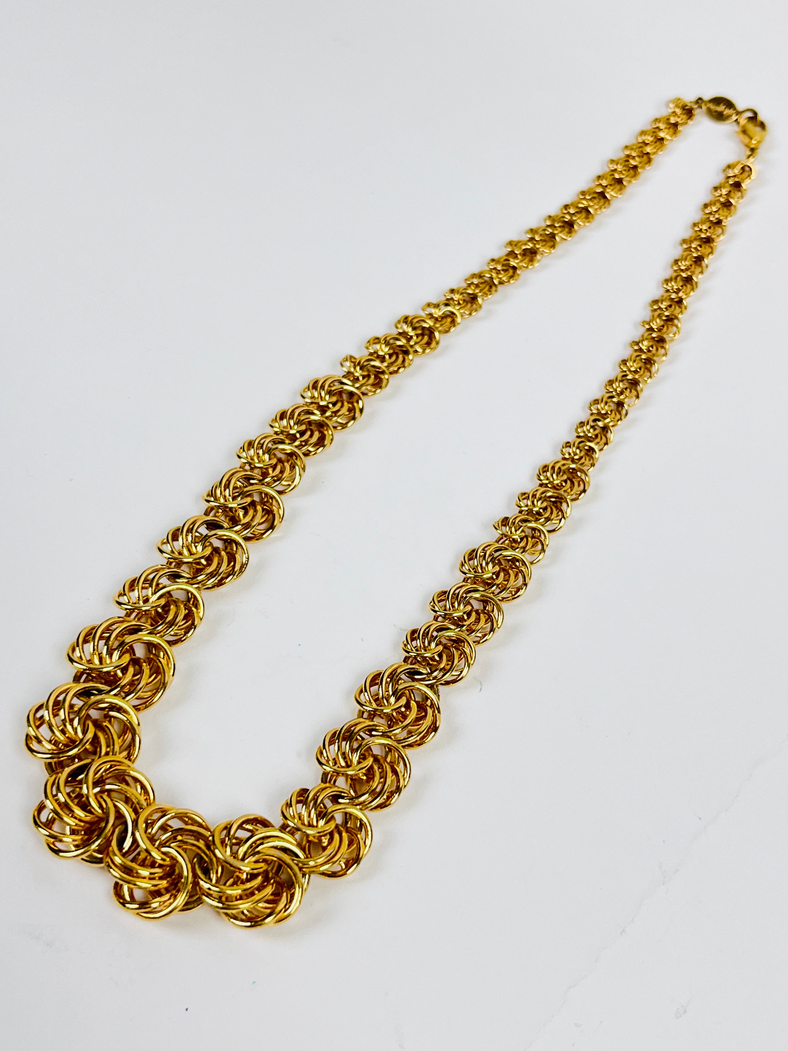 Vintage Gold Tone Napier Necklace – Dovetail