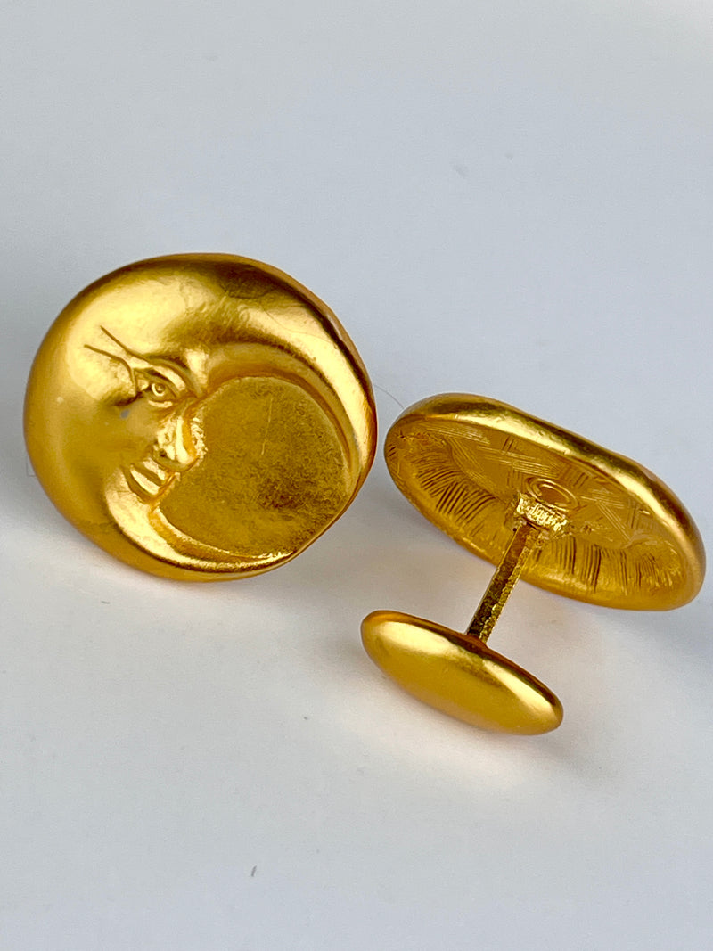Vintage Celestial Moon Cufflinks