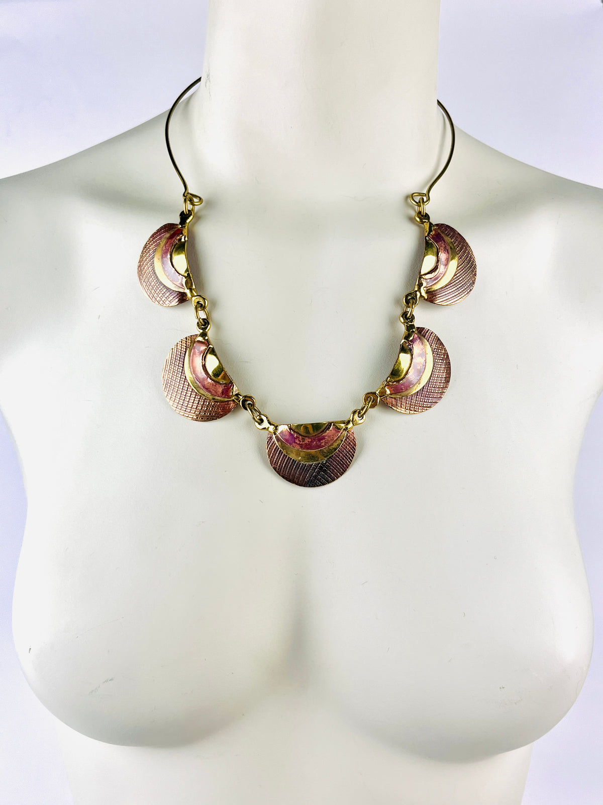Vintage 1970s Brutalist Necklace