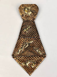 Vintage Handmade Tie Brooch