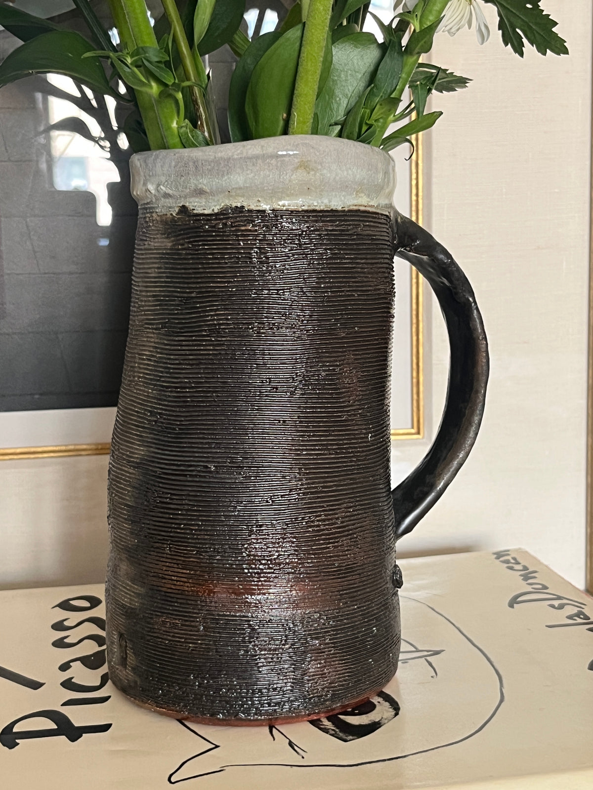 Vintage Studio Pottery Stoneware Vase