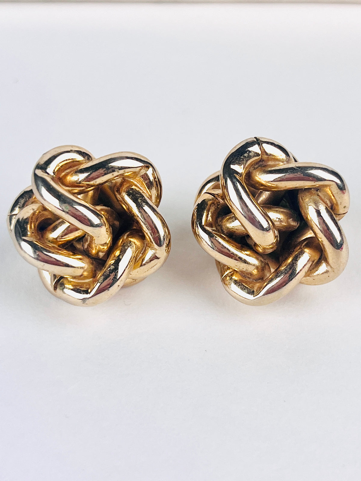 Vintage Napier Knot Earrings