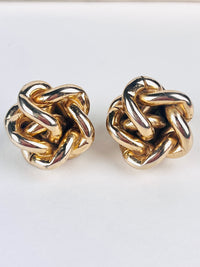 Vintage Napier Knot Earrings