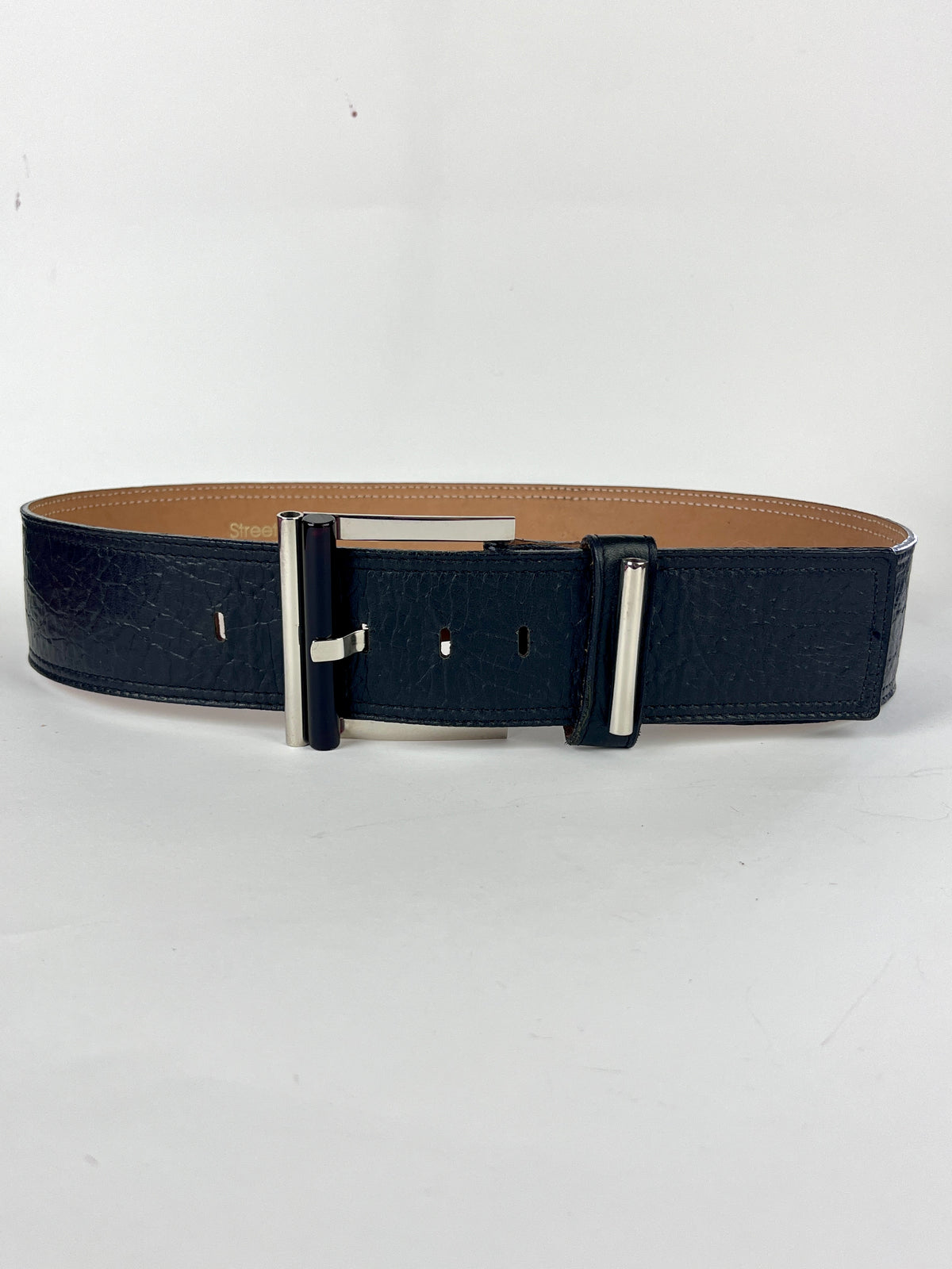 Vintage Leather Belt by Streets Ahead