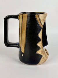 Handmade Stoneware Face Mug