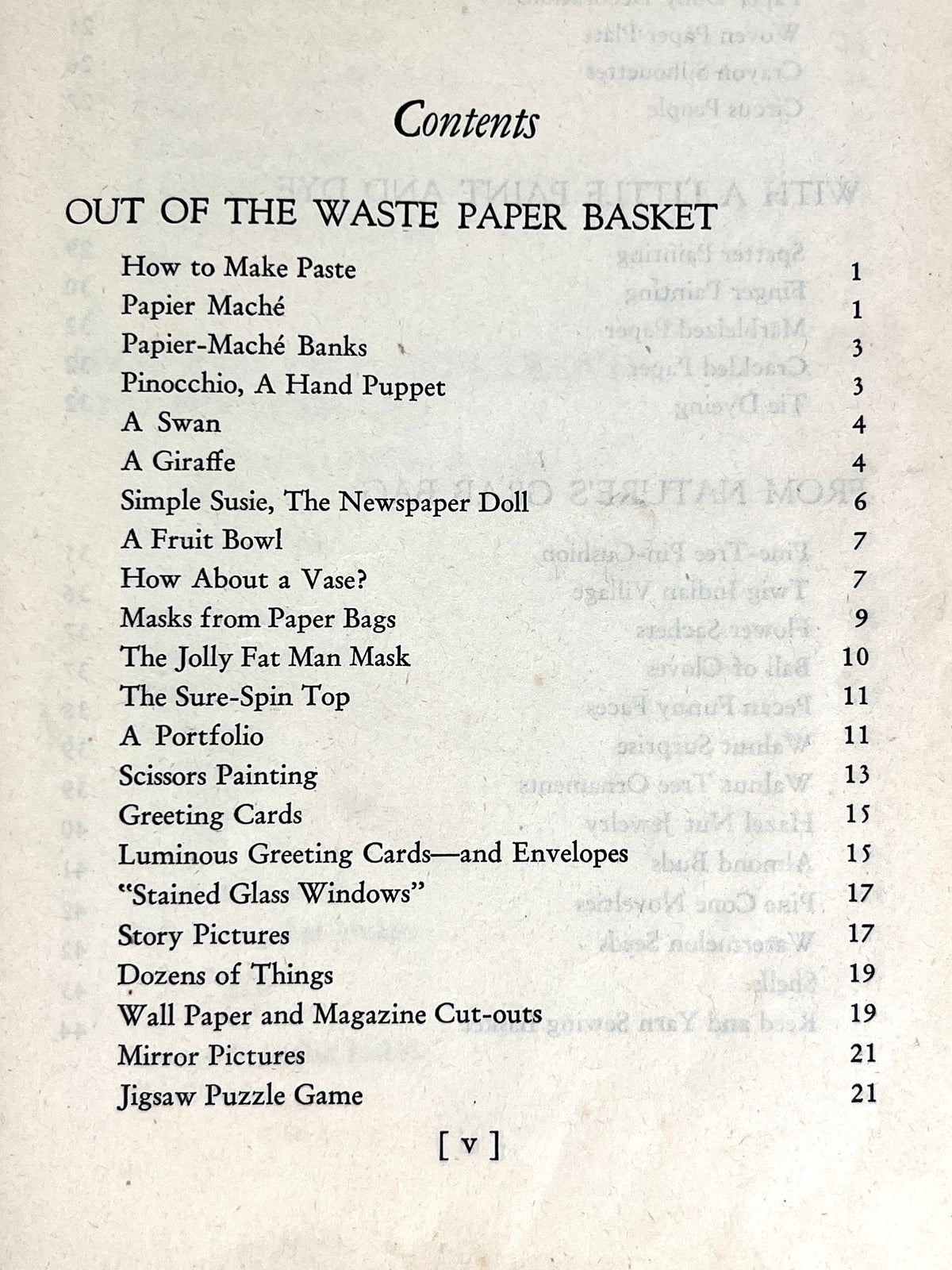 Things to Make from Odds & Ends, 1945 - RARE!