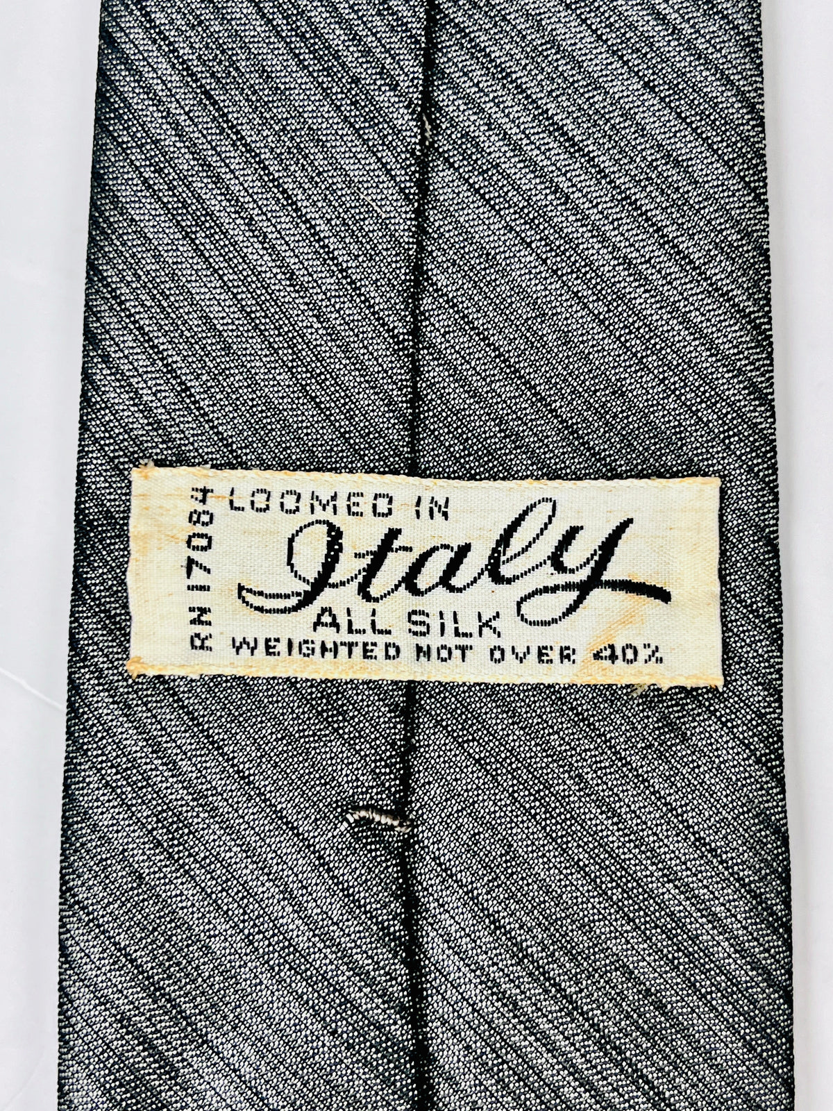 Vintage 1960s Silk Skinny Tie