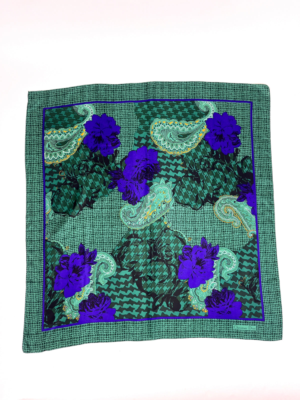 Vintage Christian Dior Silk Scarf