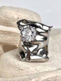 Vintage Modernist Sterling Ring