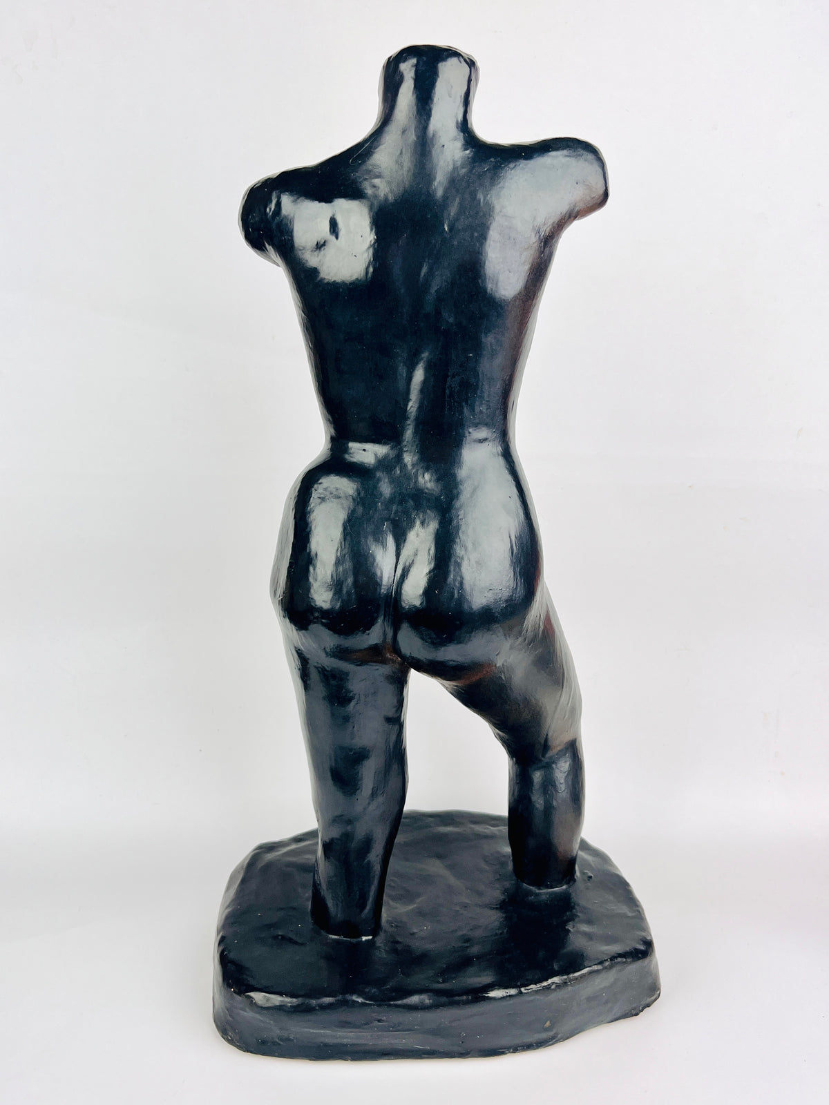 Vintage Female Nude Plaster Sculpture