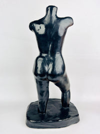 Vintage Female Nude Plaster Sculpture