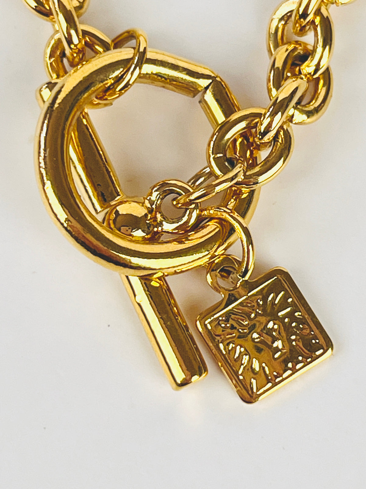 Vintage Anne Klein Lion Head Necklace