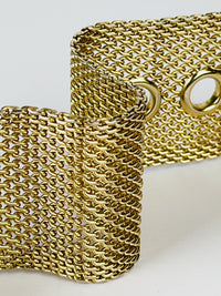 Vintage Metal Mesh Belt Bracelet