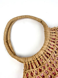 Large Vintage Macrame Bag