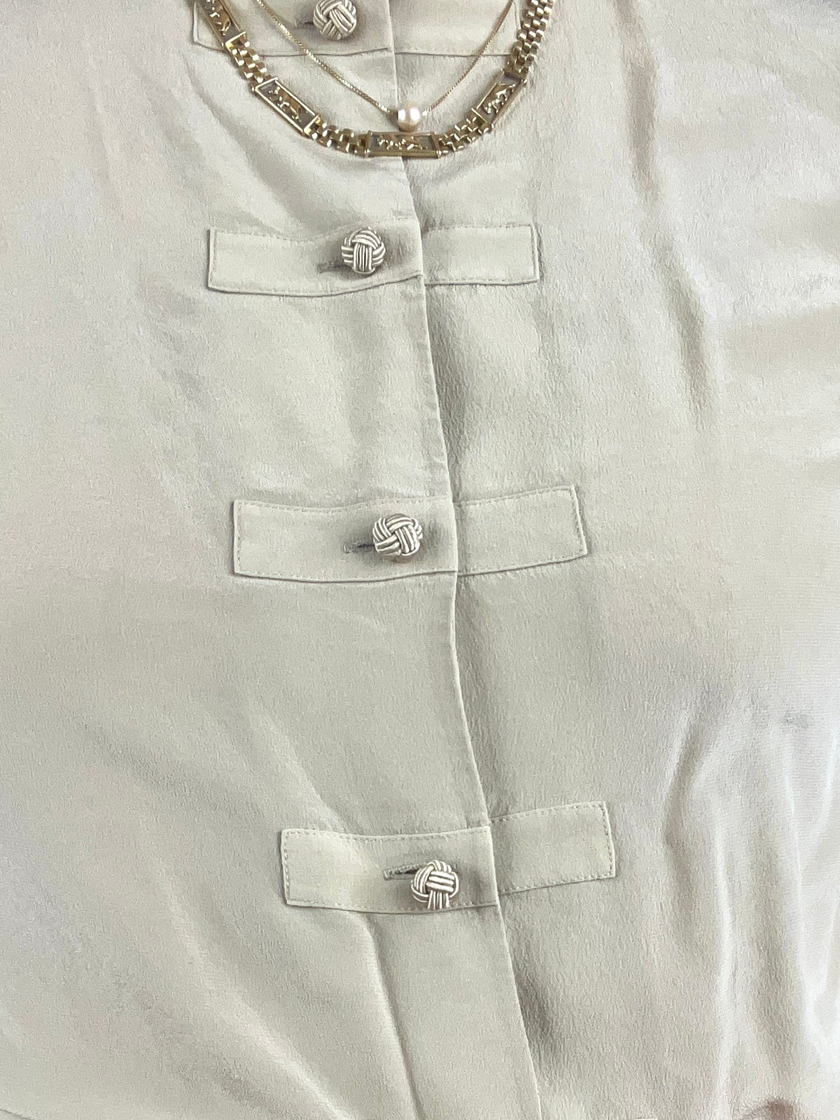 90s Vintage Silk Blouse