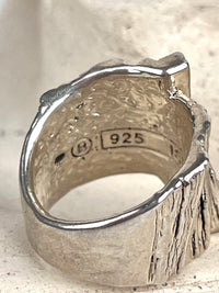 Vintage Modernist Sterling Ring