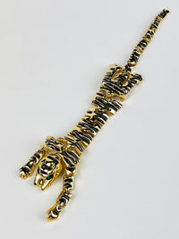 Vintage Tiger Shoulder Brooch