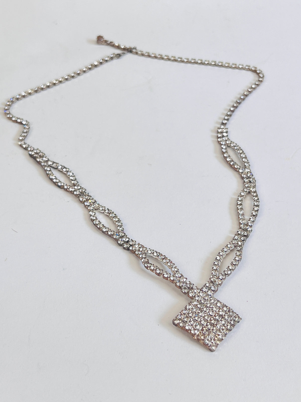 Vintage Rhinestone Necklace