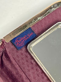 Vintage Eel Skin Makeup Case